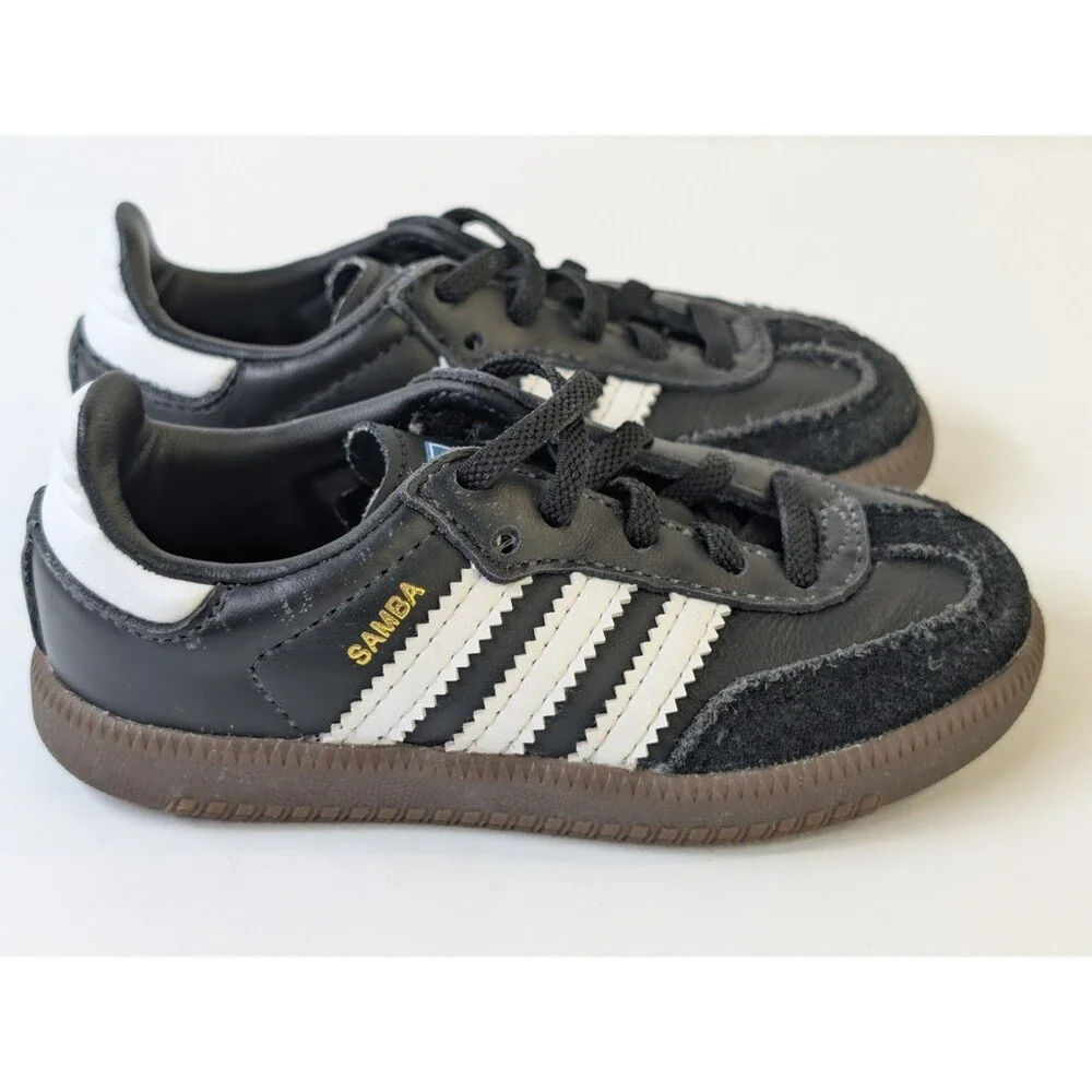 adidas Classic Samba OG Kids' Size 6K Shoes White/Black